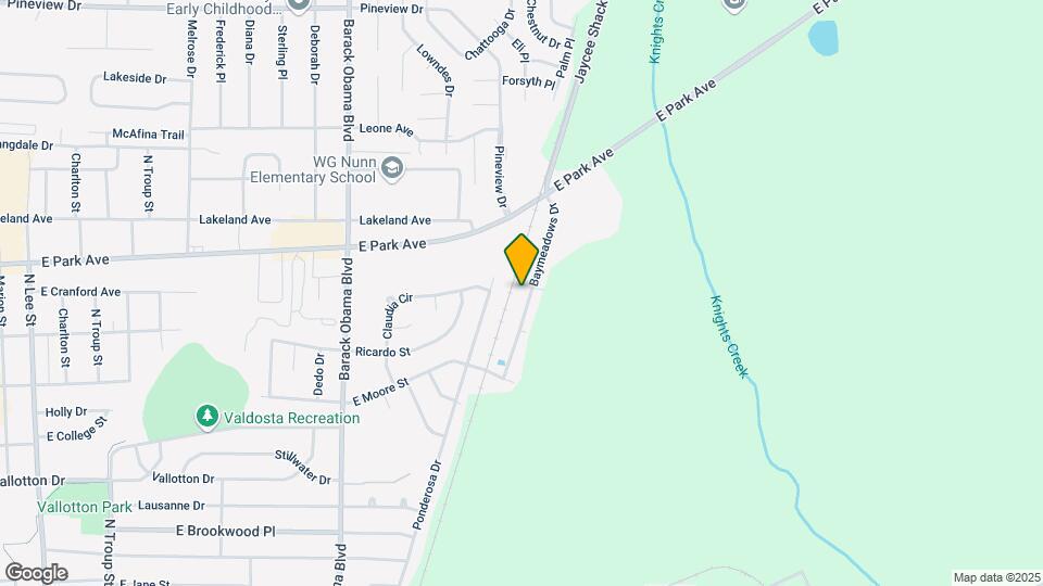 1410 Baymeadows Dr Map and Location Details