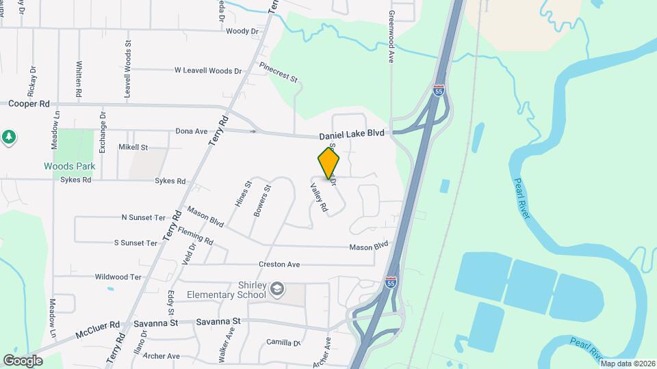 3613 Southland Dr Map and Location Details