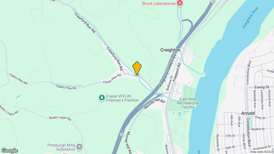 311 Crawford Run Rd Map and Location Details