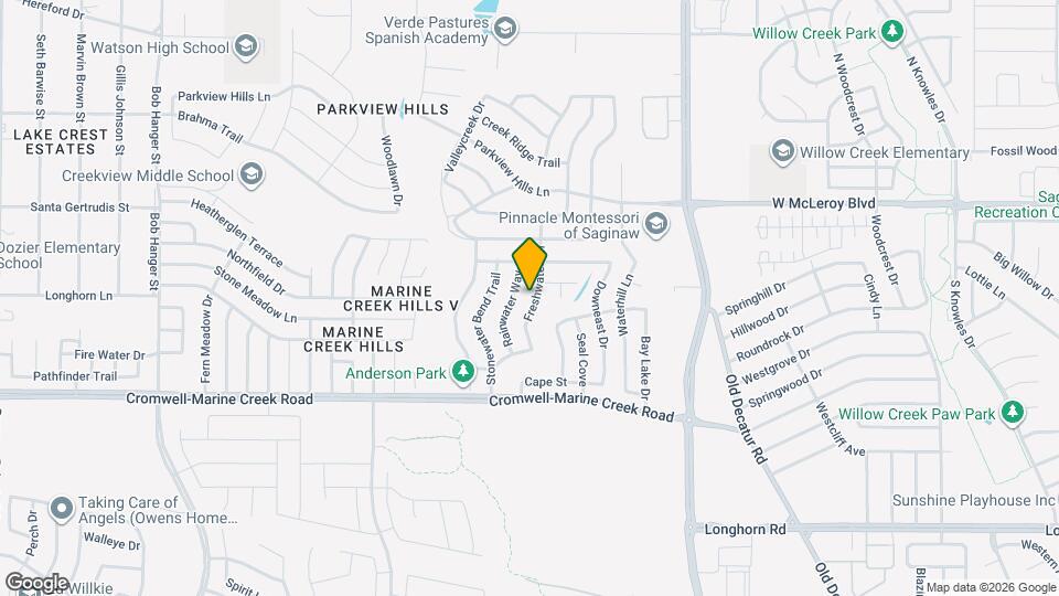 6421 Freshwater Ln Map and Location Details