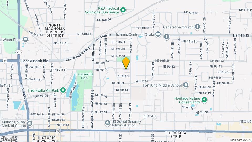 1152 NE 9th St Map and Location Details
