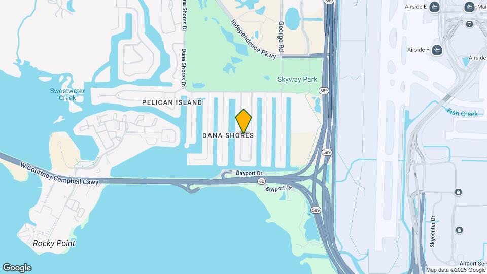 3921 W Eden Roc Cir Map and Location Details