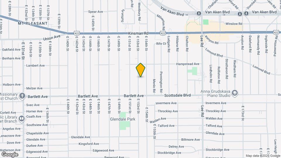 3677 E 153rd St Map and Location Details