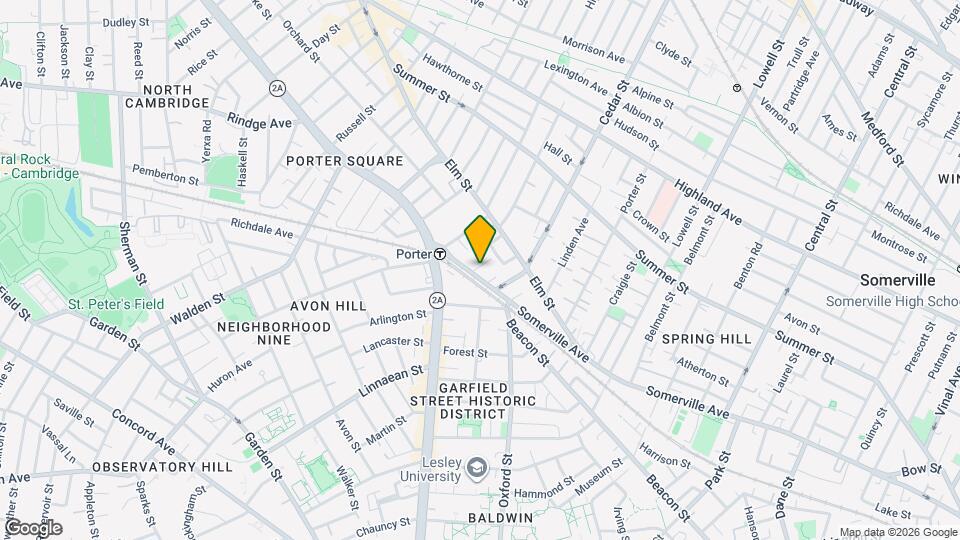 801 Somerville Ave Map and Location Details