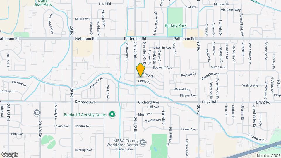 2954 1/2 Cedar Pl Map and Location Details