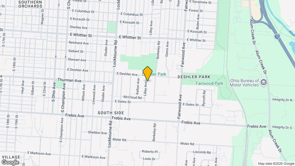 1366 Lilley Ave Map and Location Details