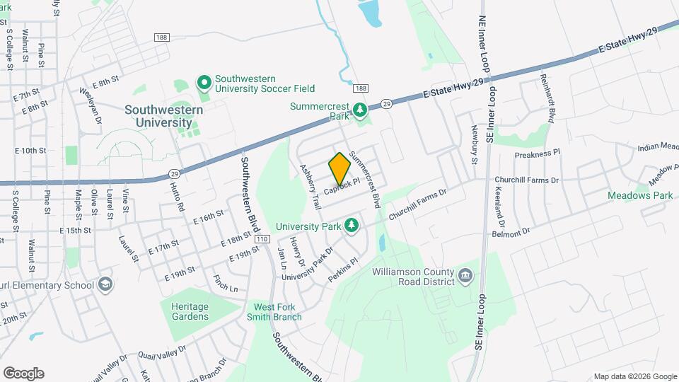 2334 Caprock Pl Map and Location Details