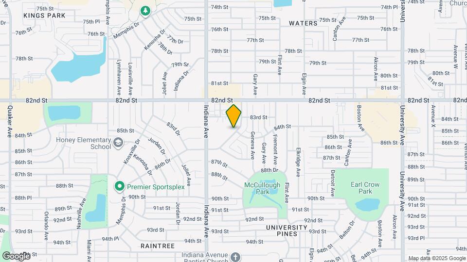 8314 Hartford Ave Map and Location Details