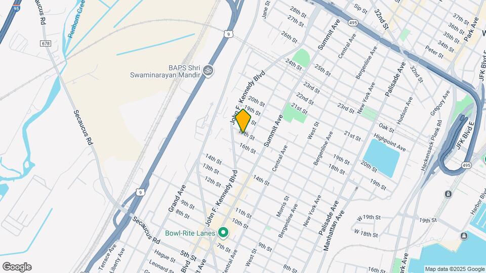 911 17th St Map and Location Details