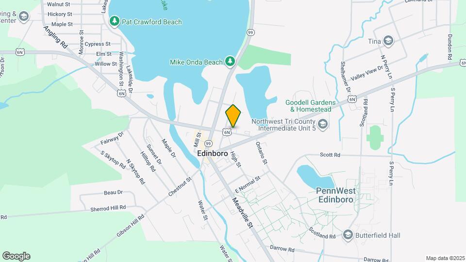 114 E Plum St Map and Location Details