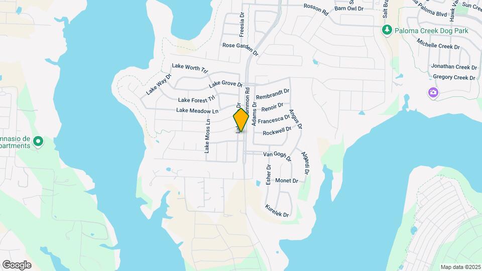 2017 Lake Pointe Dr Map and Location Details
