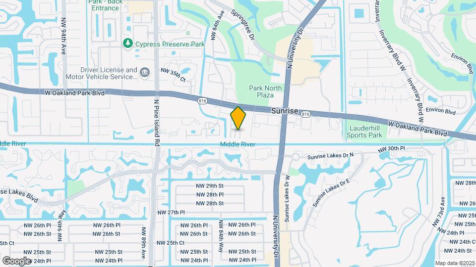 3240 NW 84th Ave Map and Location Details