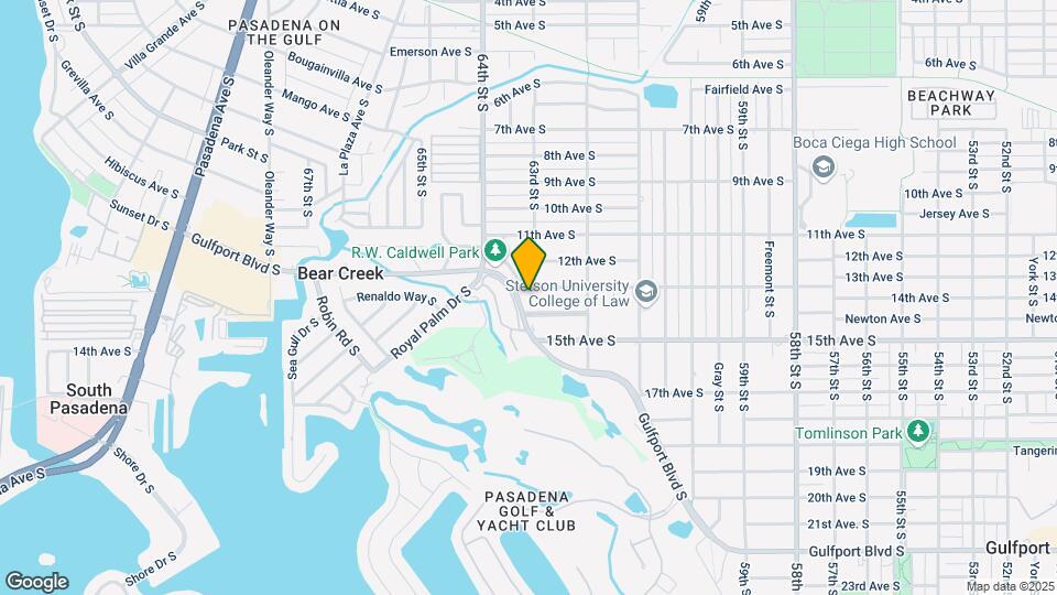 6331 Gulfport Blvd S Map and Location Details