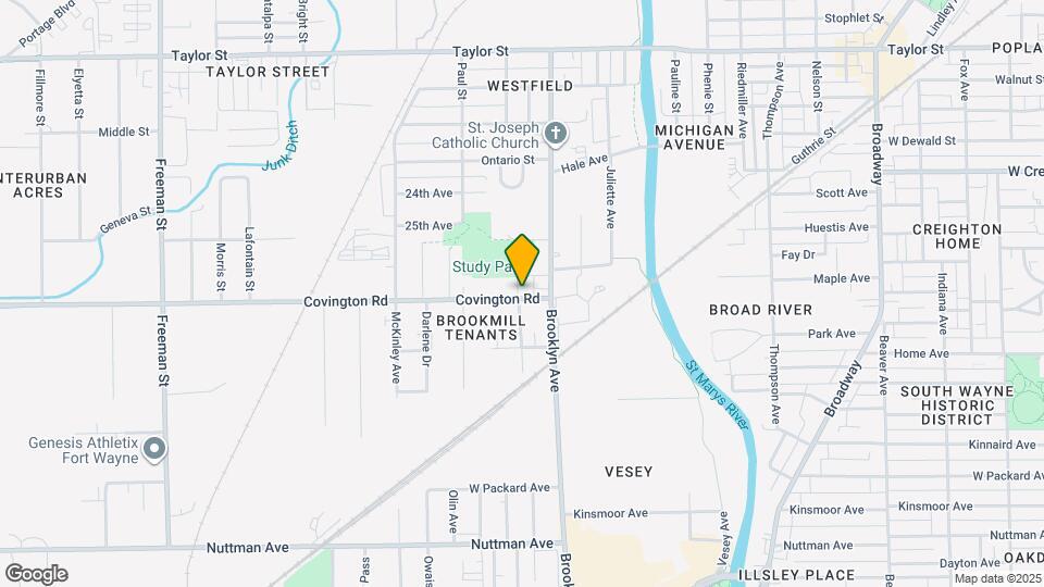 2030 Covington Rd Map and Location Details