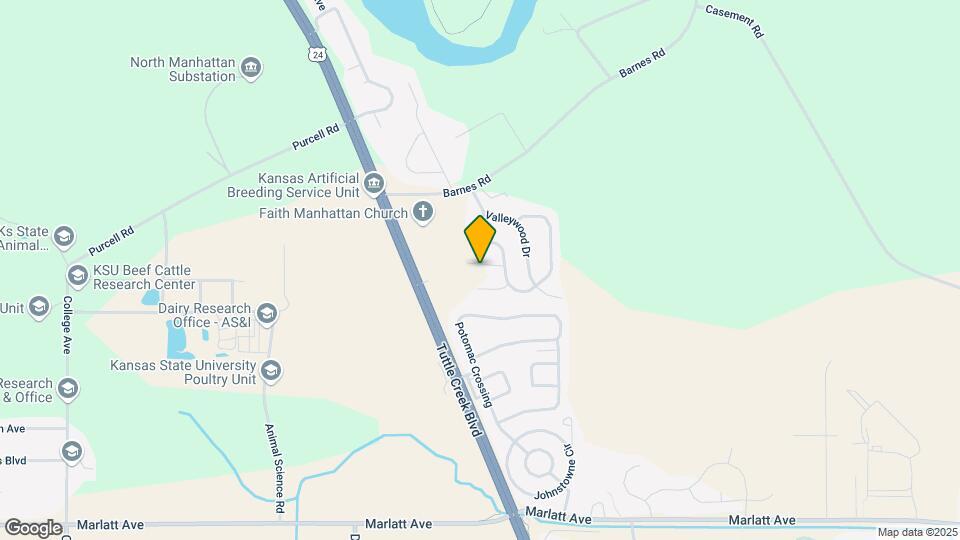 1613 Hill Valley Dr Map and Location Details