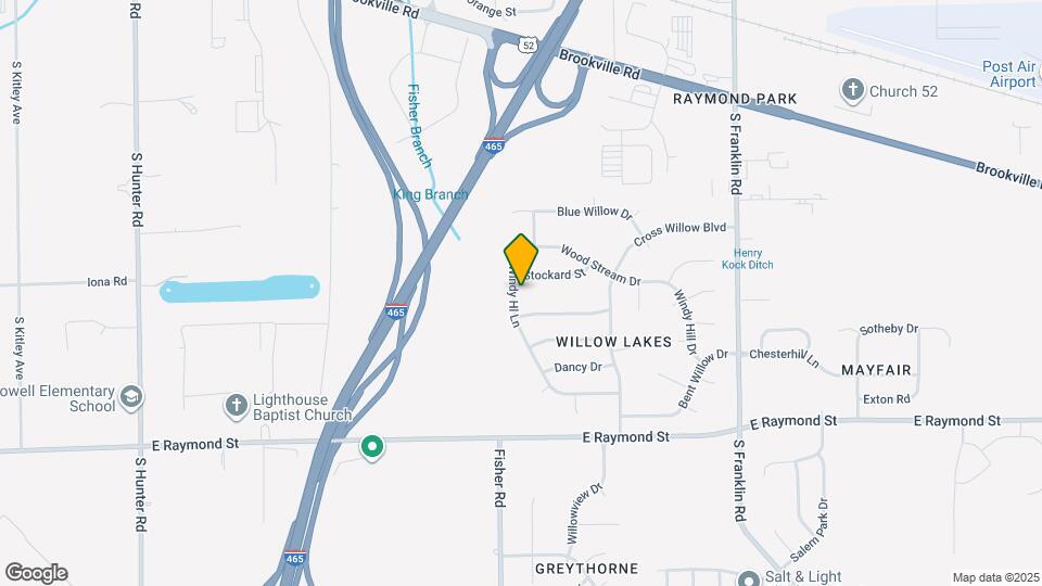 1903 Windy Hl Ln Map and Location Details