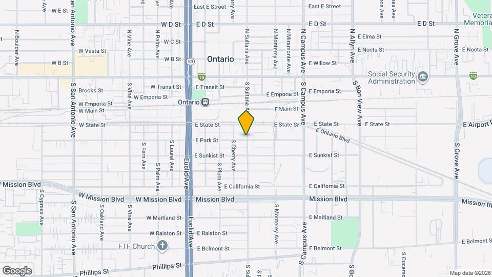 428 S Sultana Ave, Unit 428 South Sultana avenue Mapa y Detalles de la Ubicación