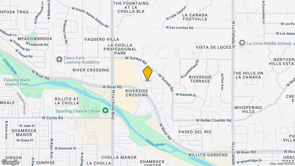 5434 N Bramble Brook Ln Map and Location Details