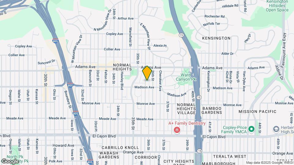 4621 Wilson Ave Map and Location Details
