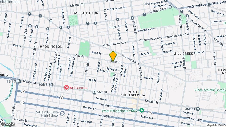 5436 Vine St Map and Location Details