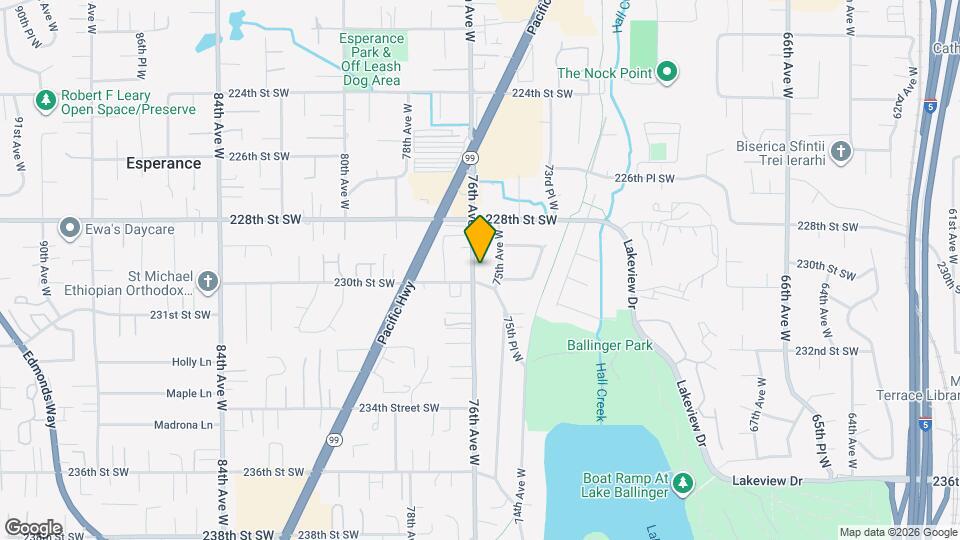 22917 76th Ave W Map and Location Details