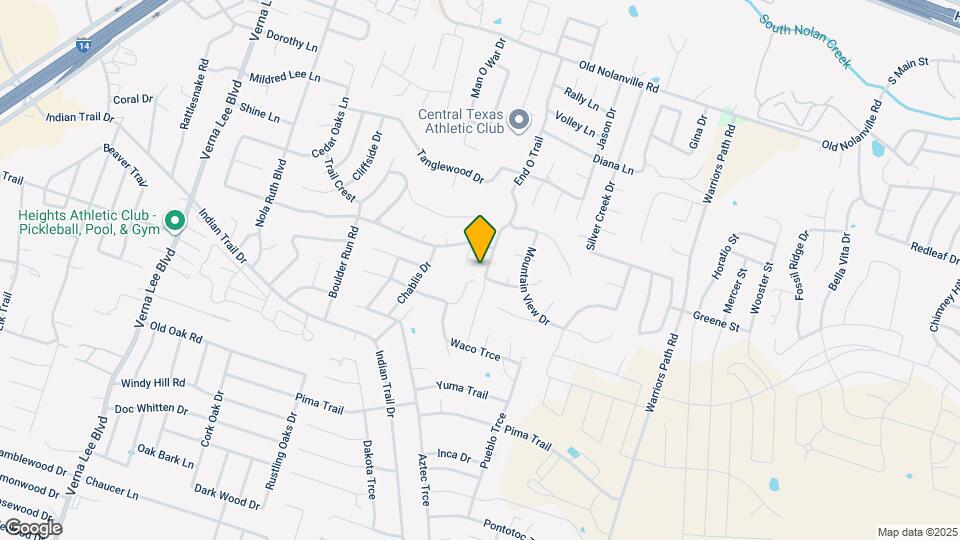 1102 End O Trail Map and Location Details