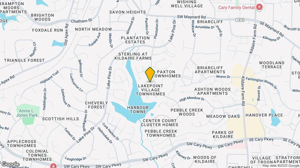 113 Spring Cove Dr Map and Location Details