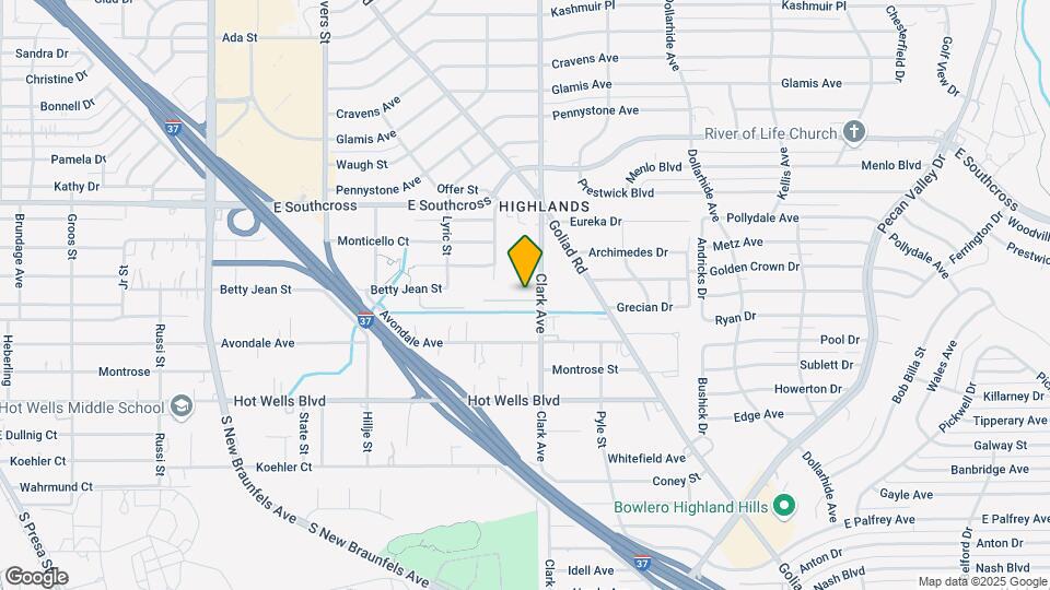 843 Soria Pl Map and Location Details