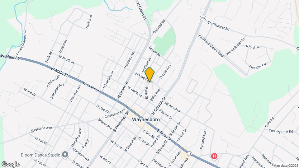 147-149 N Potomac St Map and Location Details