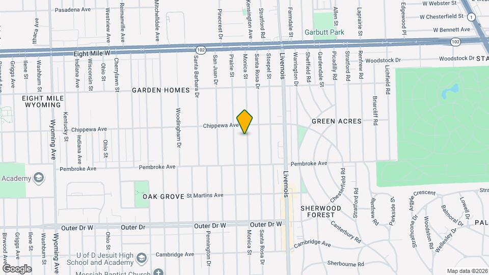 20017 Monica St Map and Location Details