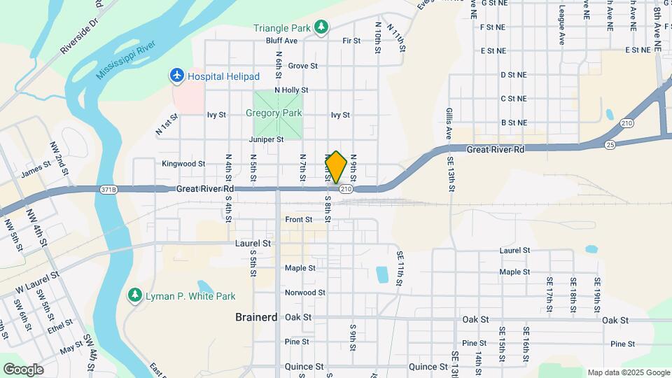 823 Washington St, Unit 3 Map and Location Details