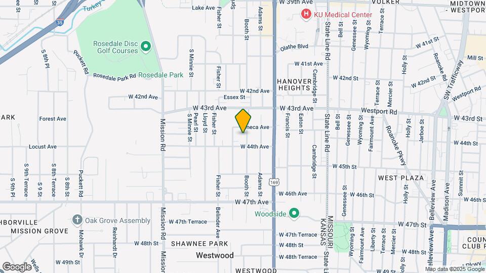 4408 Booth St Map and Location Details