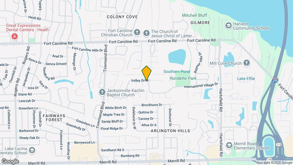 3424 International Village Dr W Map and Location Details
