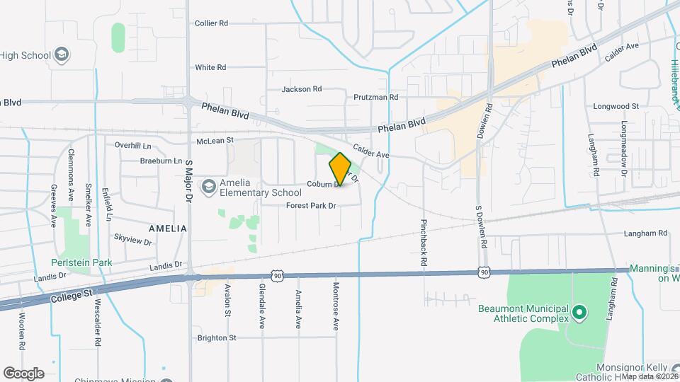 7575 Coburn Dr Map and Location Details