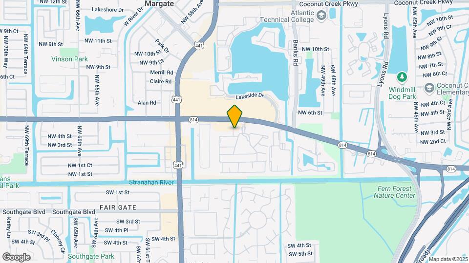 5515 Lakewood Cir N, Unit 114 Map and Location Details