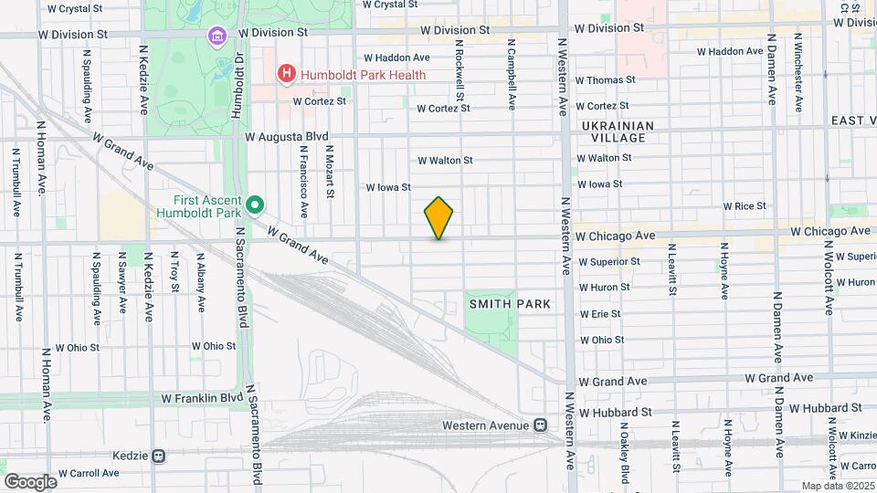 2629 W Chicago Ave, Unit A04C Map and Location Details