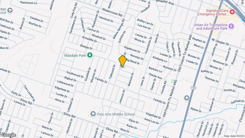 1803 Fairway Dr Map and Location Details