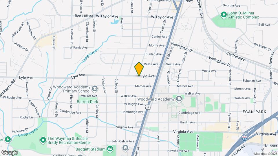 1804 Lyle Ave Map and Location Details