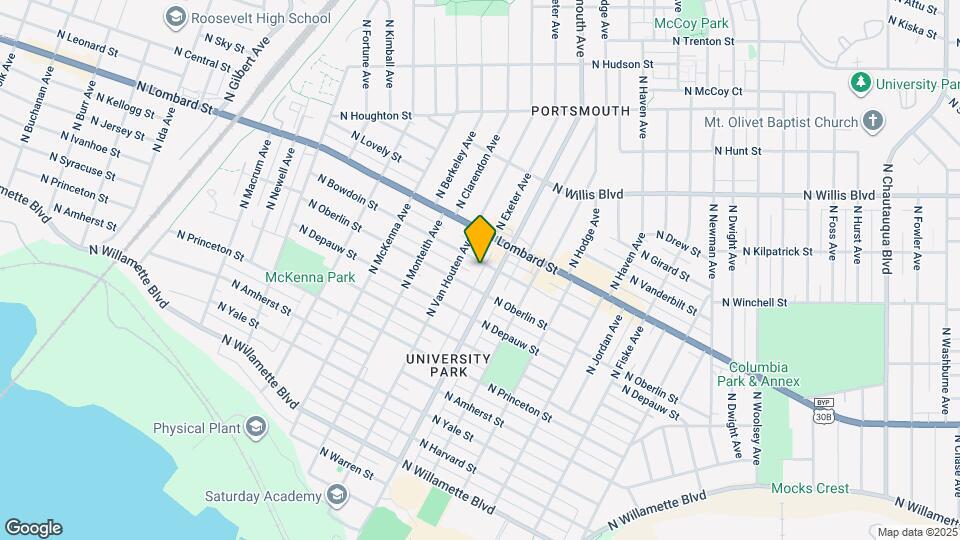 5324 N Bowdoin St Map and Location Details