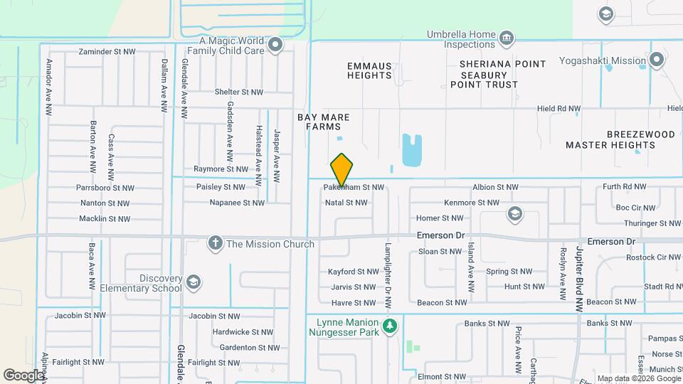 1338 Pakenham St NW Mapa y Detalles de la Ubicación