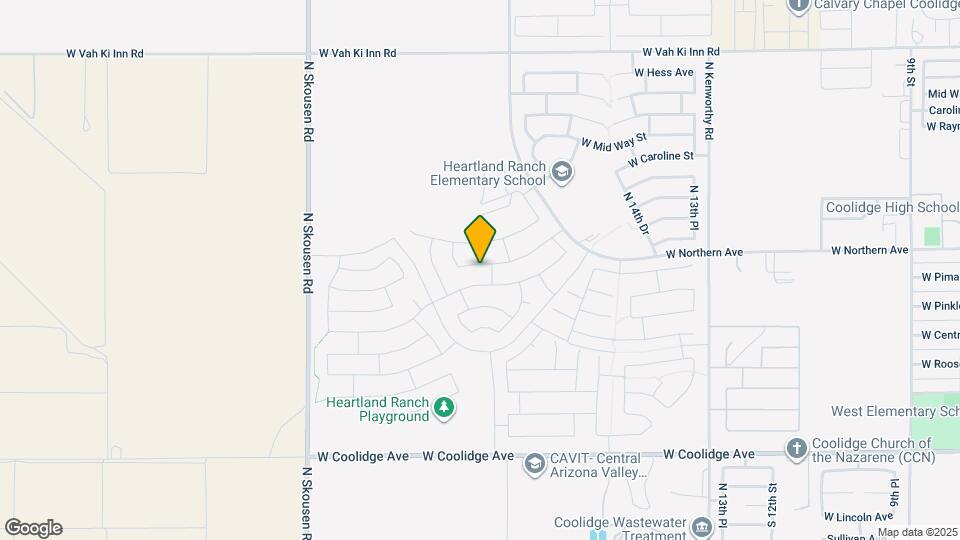 1925 W Pima Ave Map and Location Details