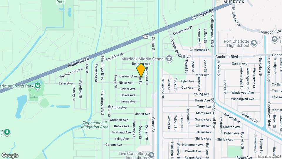 2112 Dorion St Map and Location Details