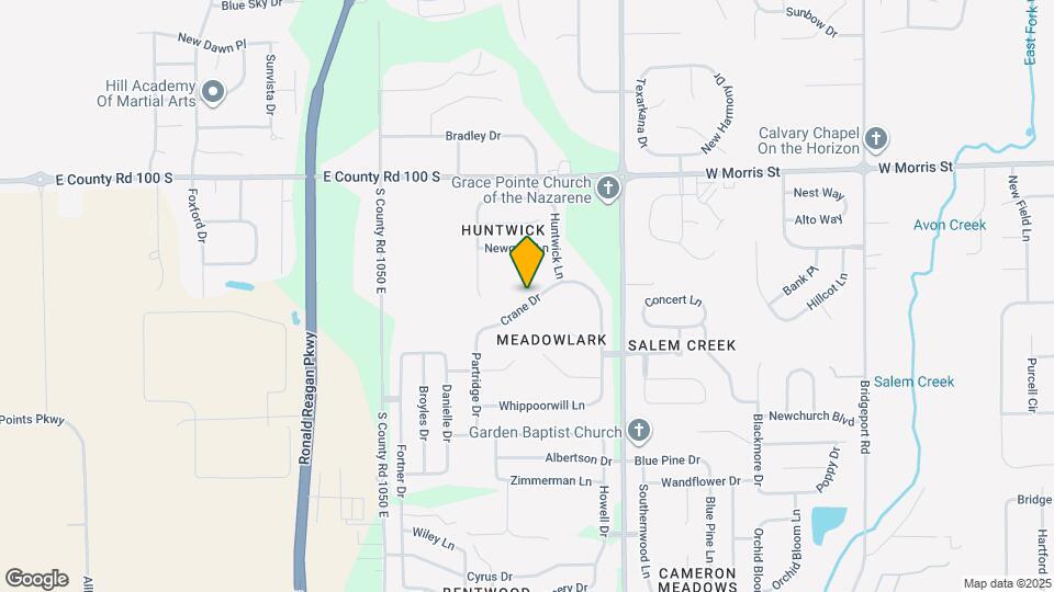 10726 Crane Dr Map and Location Details