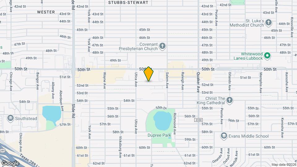 4630 52nd St Mapa y Detalles de la Ubicación