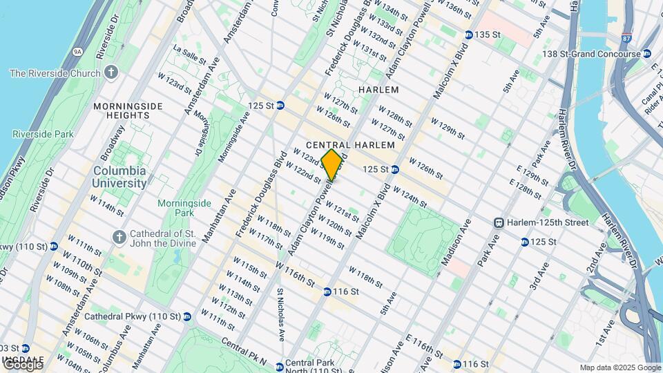 167 W 122nd St Map and Location Details