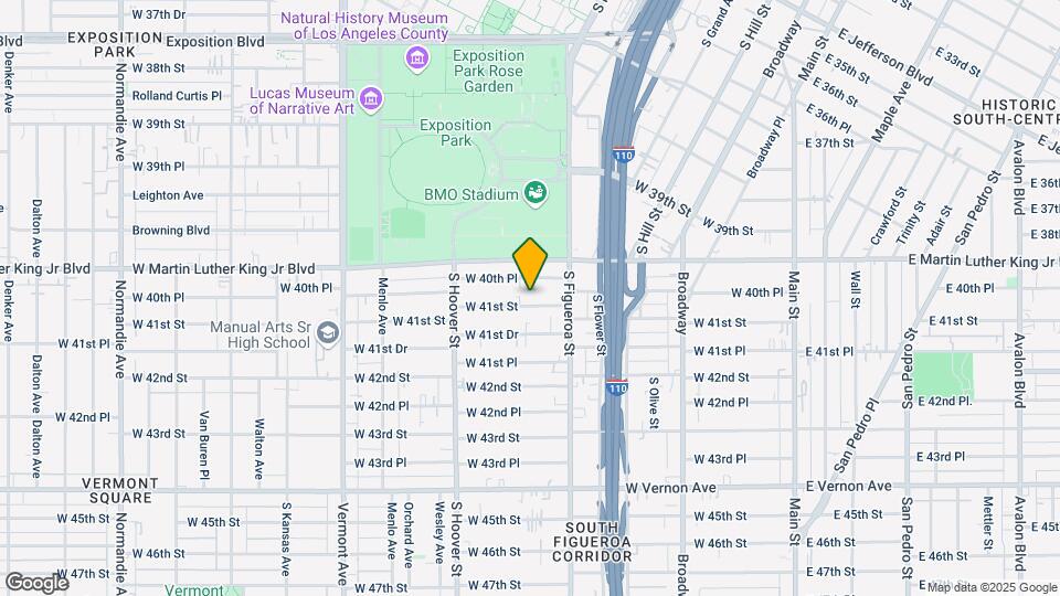 601 W 41st St Map and Location Details