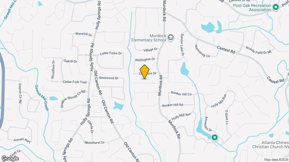 2981 Sutton Glen Map and Location Details