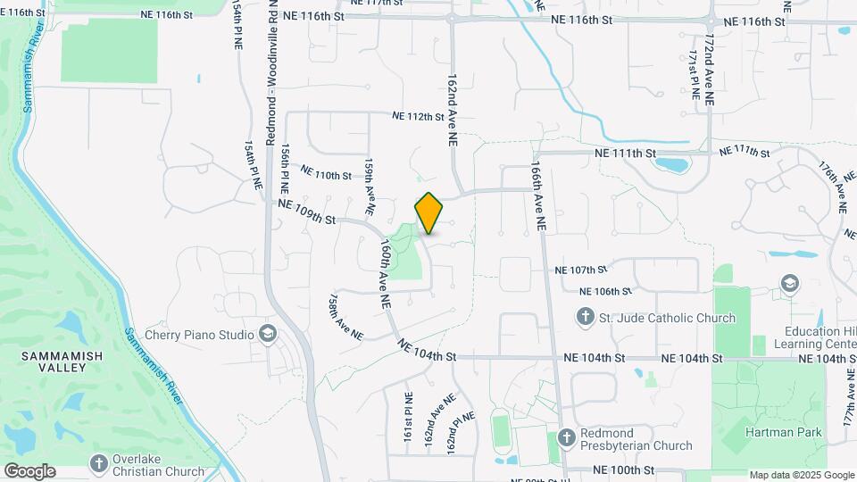 16102 NE 107th Ct Map and Location Details