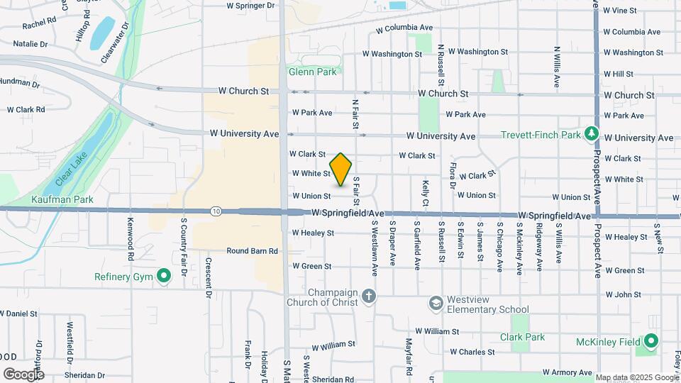1608 W Union St Mapa y Detalles de la Ubicación