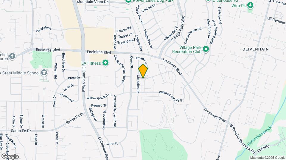 1640 Forestdale Dr Map and Location Details